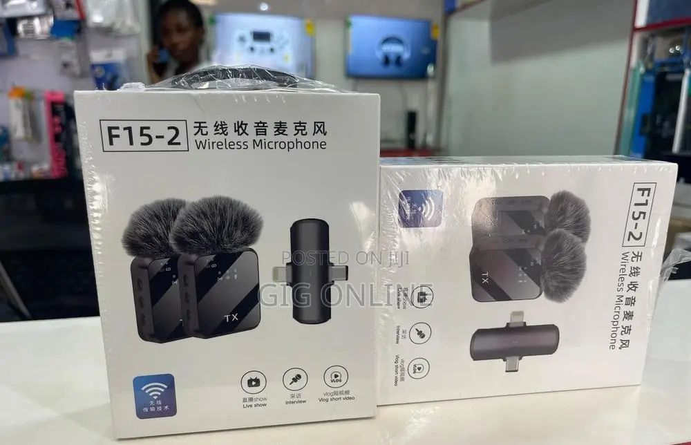 F15-2 Wireless Lavalier Microphone