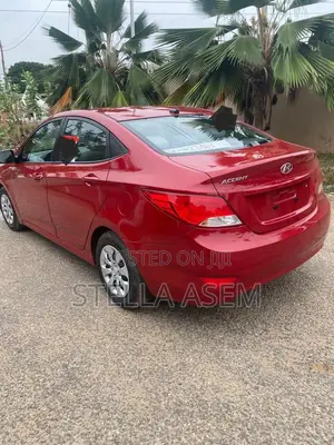 Hyundai Accent 2016 Red