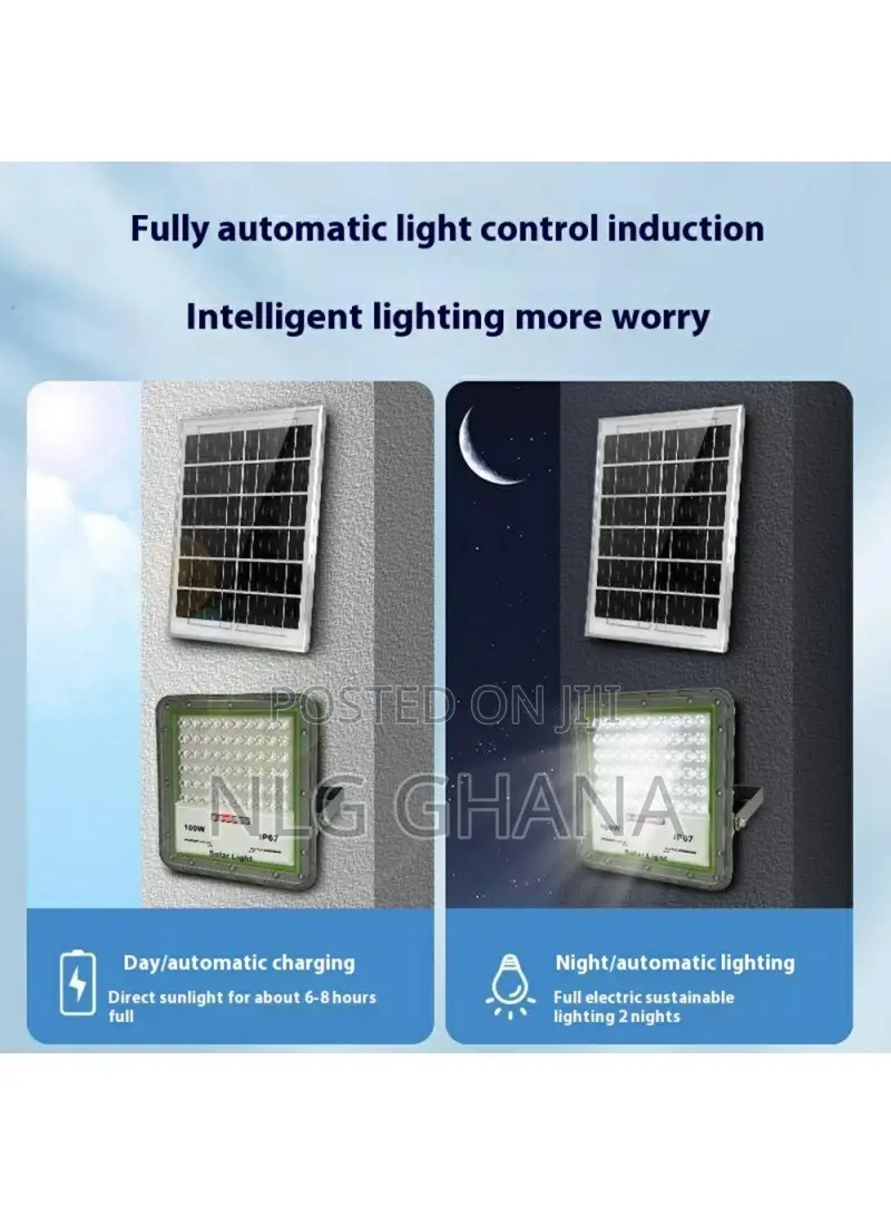 200w 120 Led Solar Powered Outdoor Floodlight. Tvx26169