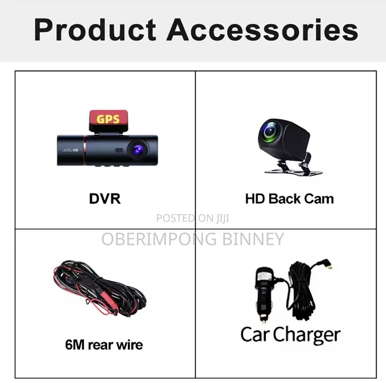  Dash Cam 3 in 1 Dashcam With GPS Resolution Front,Back and Inside