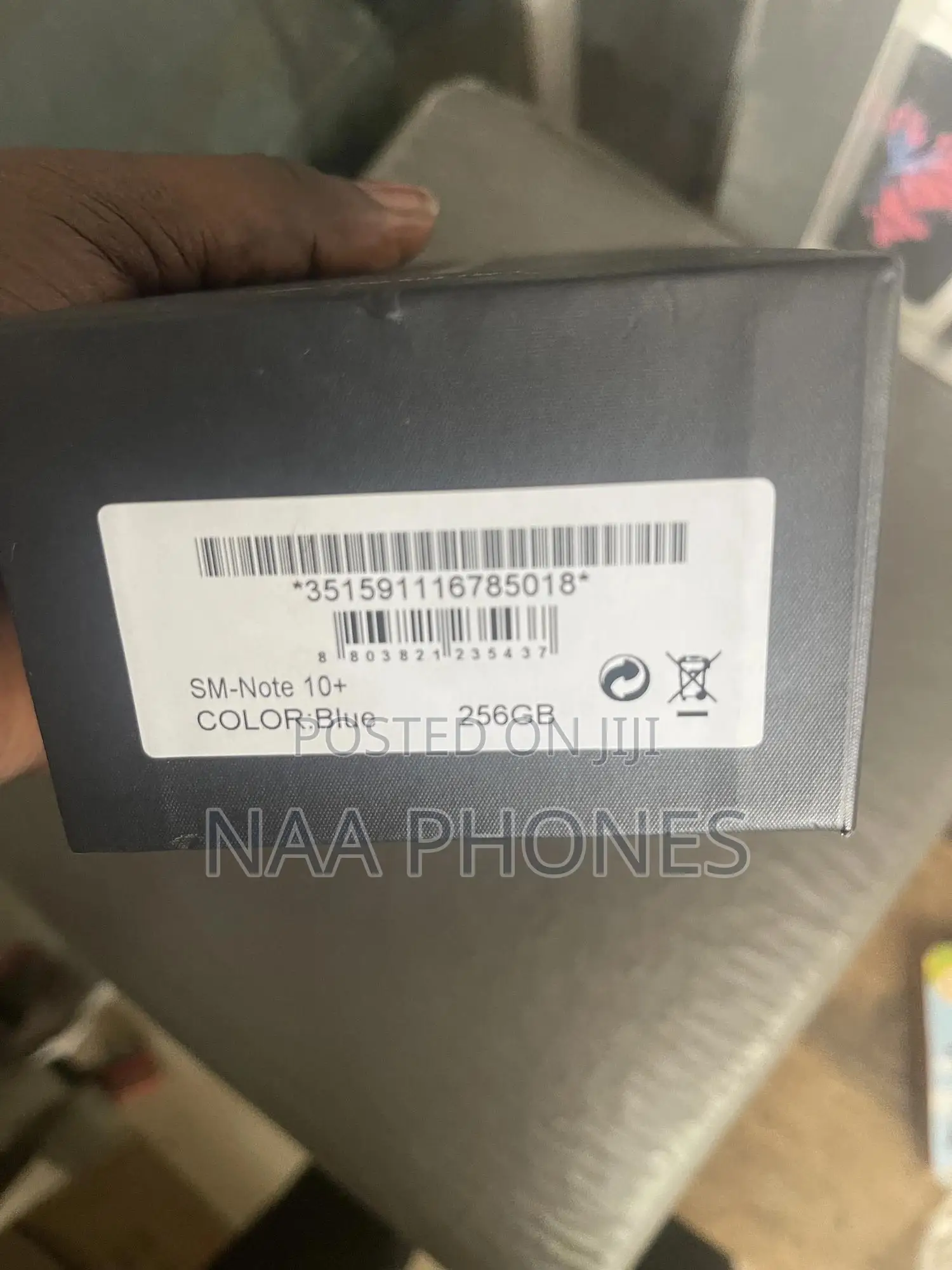 New Samsung Galaxy Note 10 Plus 256 GB Blue
