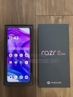 New Motorola Razr 50 Ultra 256 GB Black