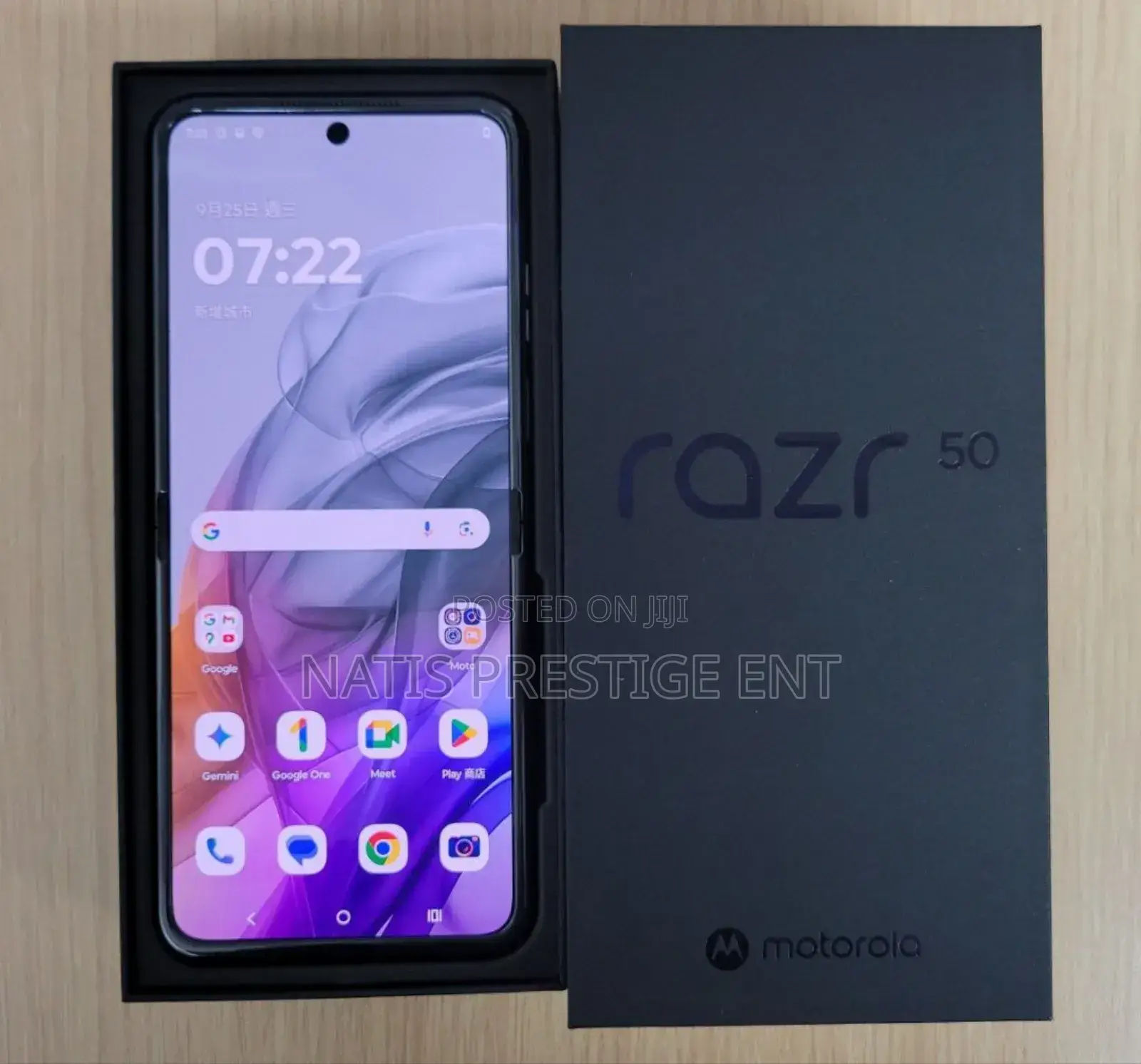 New Motorola Razr 50 Ultra 512 GB Black