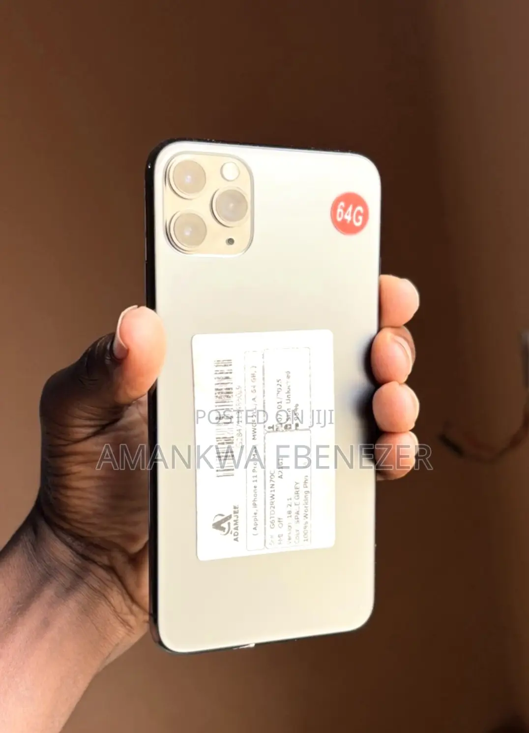 New Apple iPhone 11 Pro Max 64 GB Gray