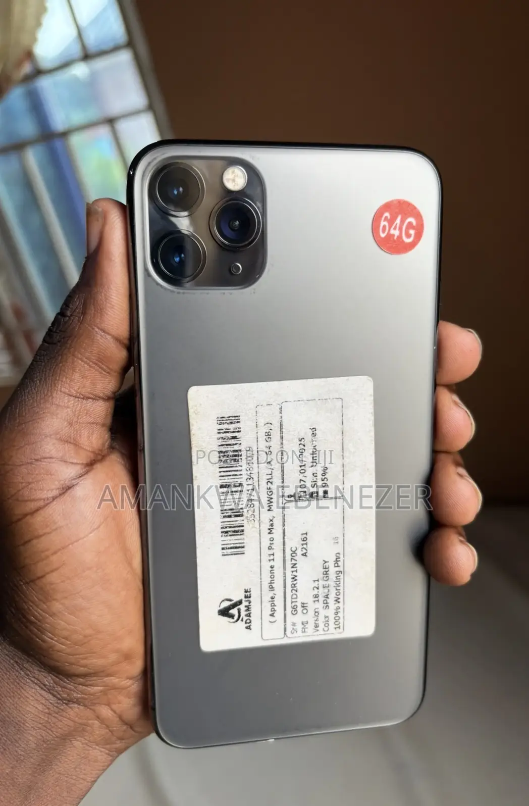 New Apple iPhone 11 Pro Max 64 GB Gray