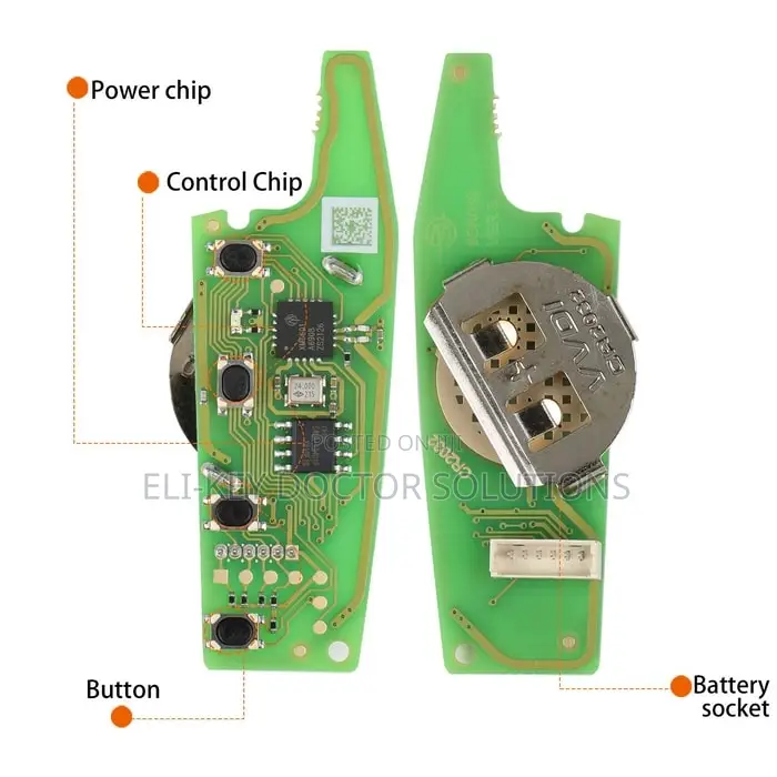 Vvdi Xkfef6en Ferrari-Style Xhorse Universal Flip Key With 4 Buttons