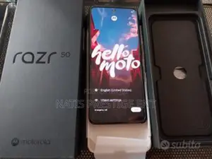 New Motorola Razr 50 Ultra 256 GB Black
