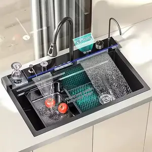 Kitchen Sink ( Nano) Led Digital Display Waterfall