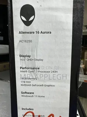 New Laptop Dell Alienware Aurora R16 16GB Intel Core Ultra 7 SSD 1T
