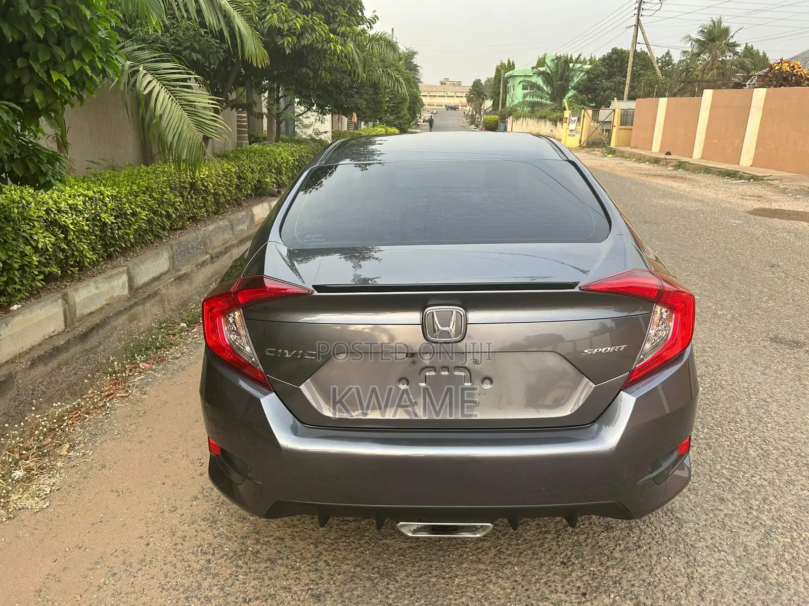 Honda Civic Sport Sedan 2020 Black