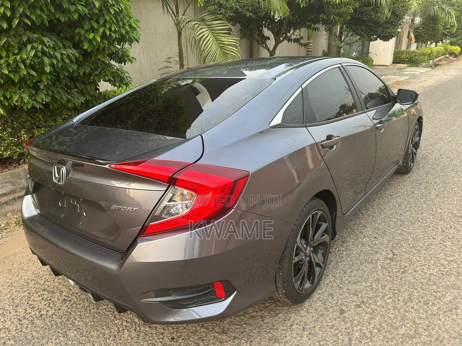 Honda Civic Sport Sedan 2020 Black