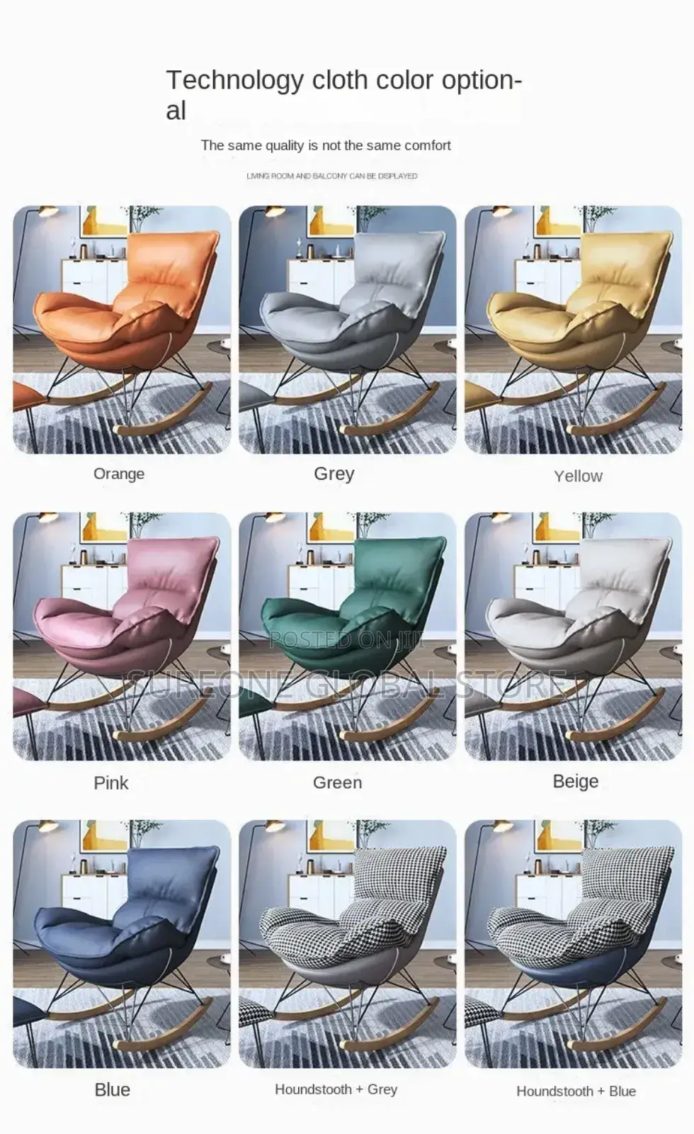 Living Room Sofas Rocking Chair