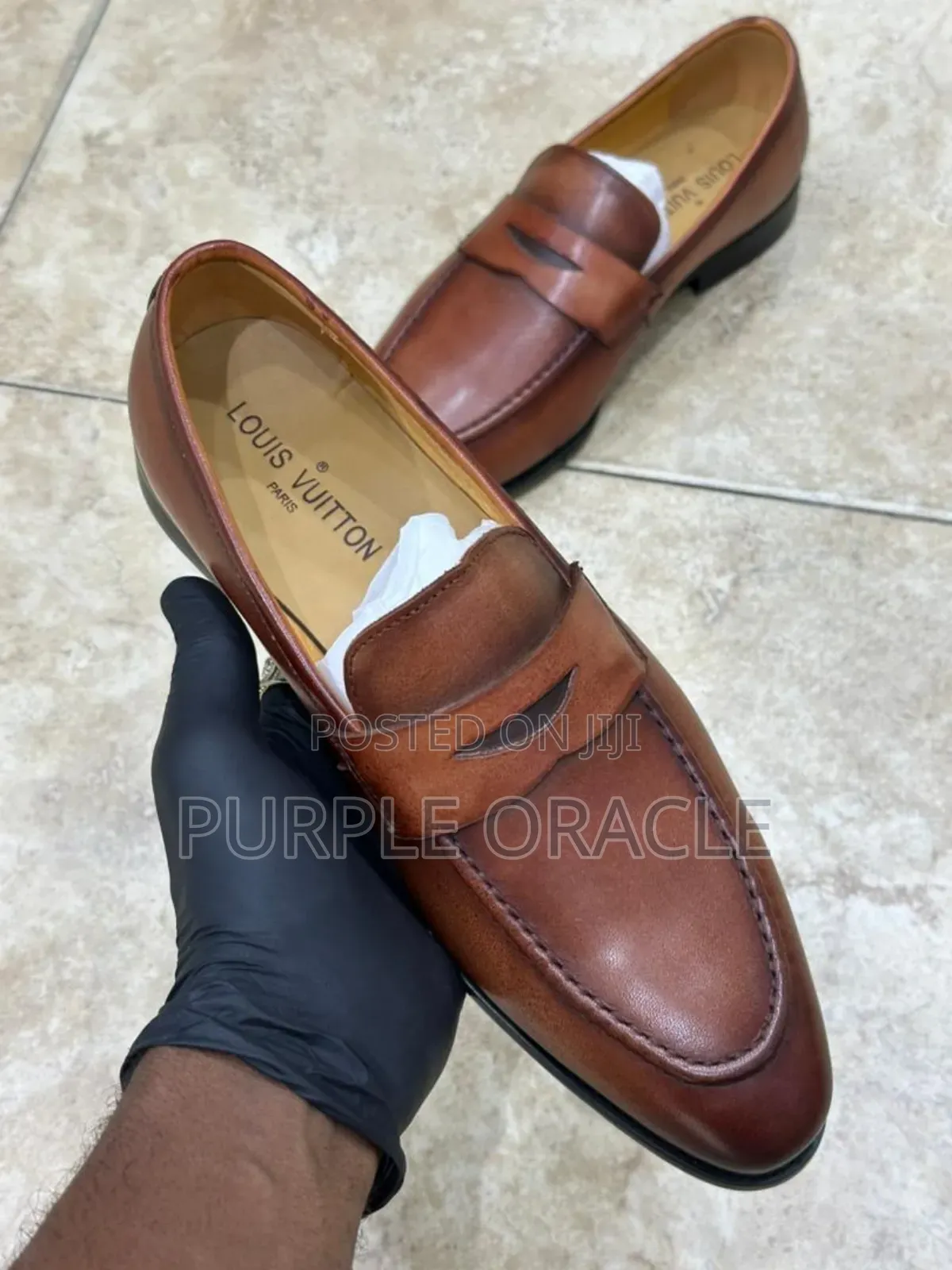 High-Quality Leather Louis Vuitton Loafer