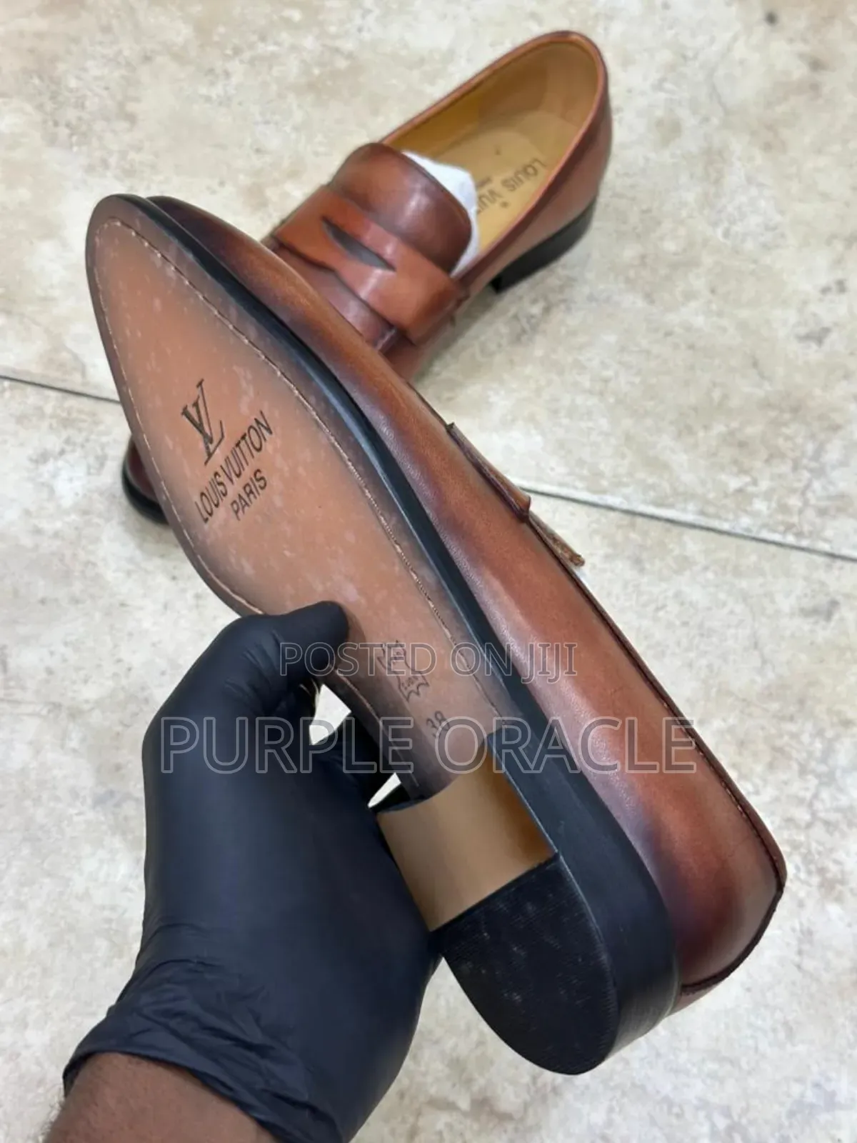 High-Quality Leather Louis Vuitton Loafer