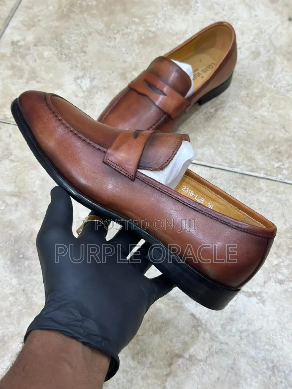 High-Quality Leather Louis Vuitton Loafer