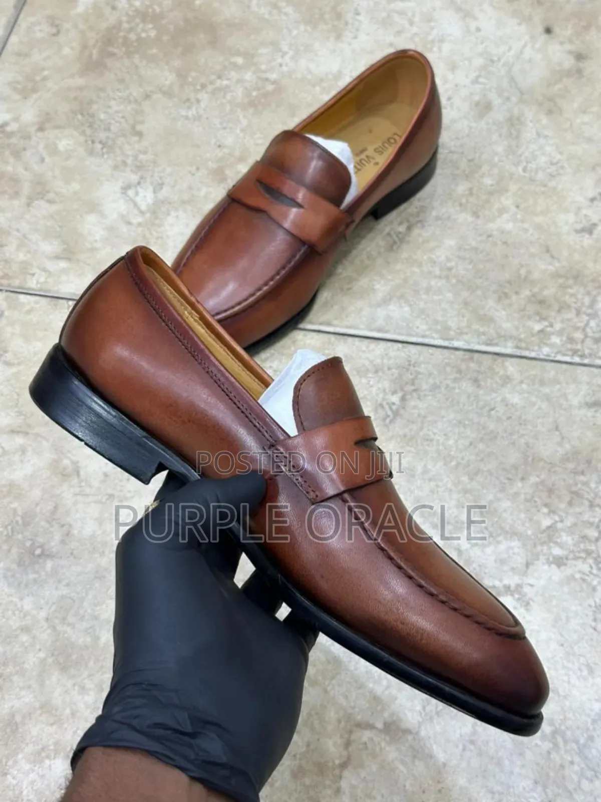 High-Quality Leather Louis Vuitton Loafer
