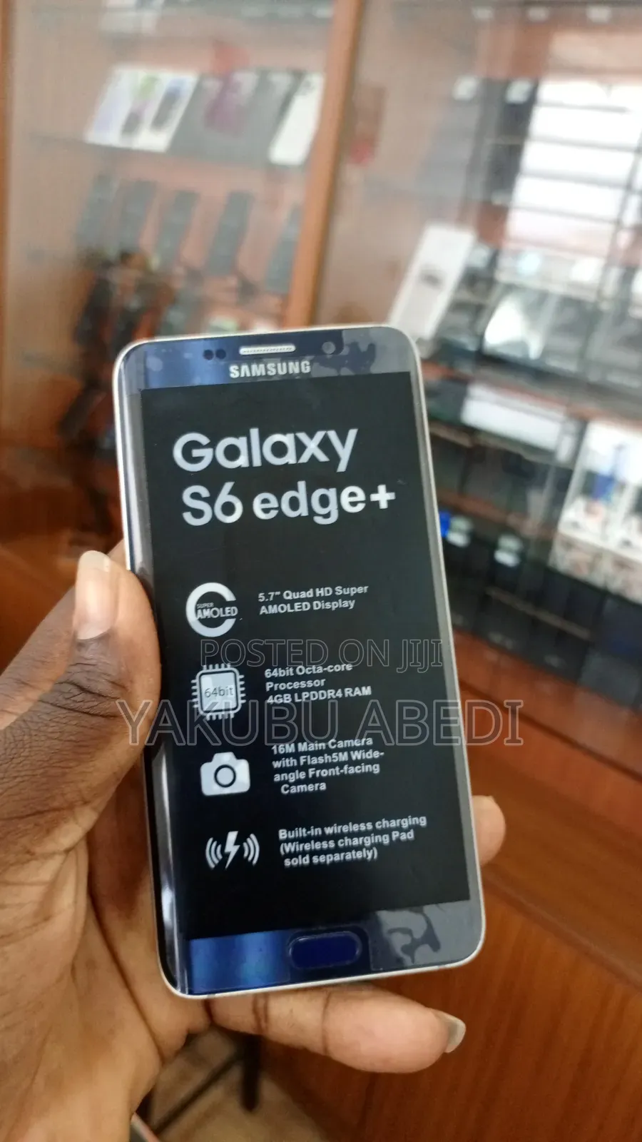 Samsung Galaxy S6 Edge Plus 32 GB Black