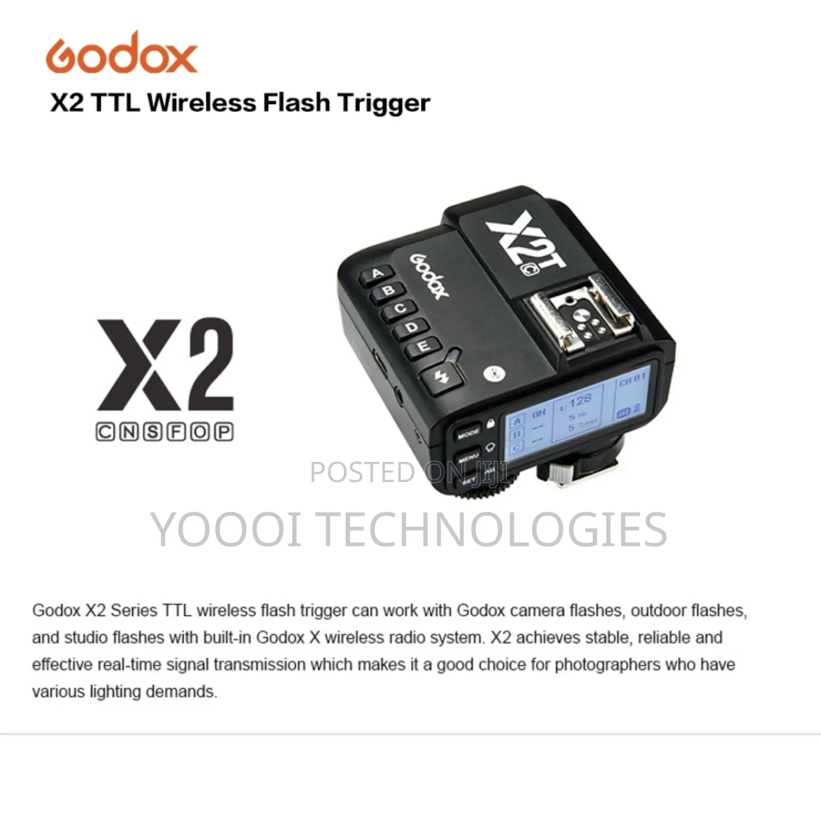 Godox X2 Ttl Wireless Flash Trigger