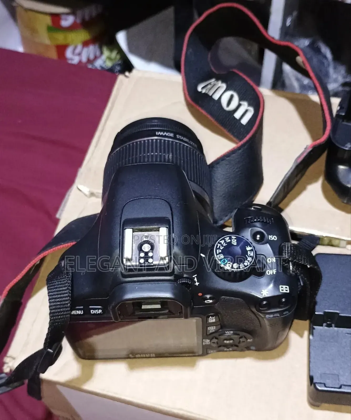 Canon Camera Eos Kiss X4, 18mp With 2 X Battery and Other Accessories.