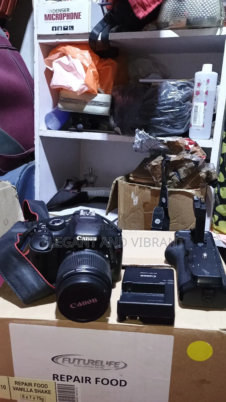 Canon Camera Eos Kiss X4 18mp Bundle