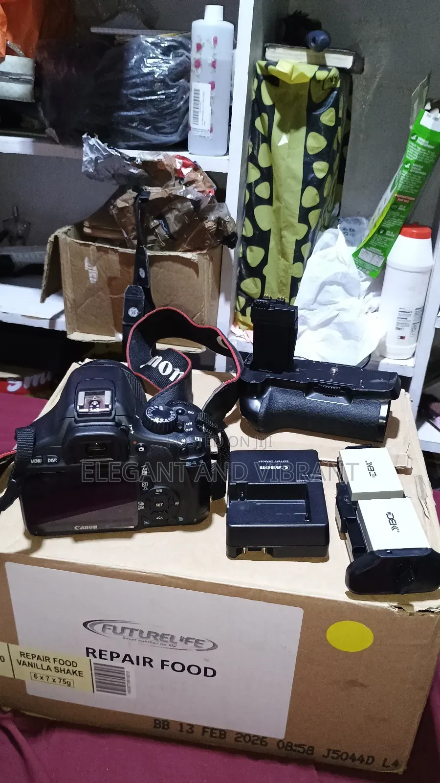 Canon Camera Eos Kiss X4 18mp Bundle