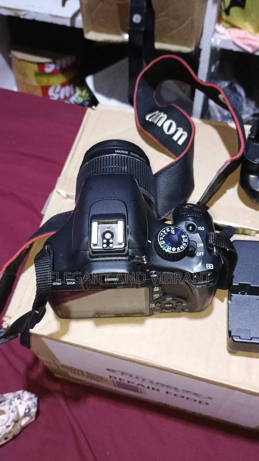 Canon Camera Eos Kiss X4 18mp Bundle