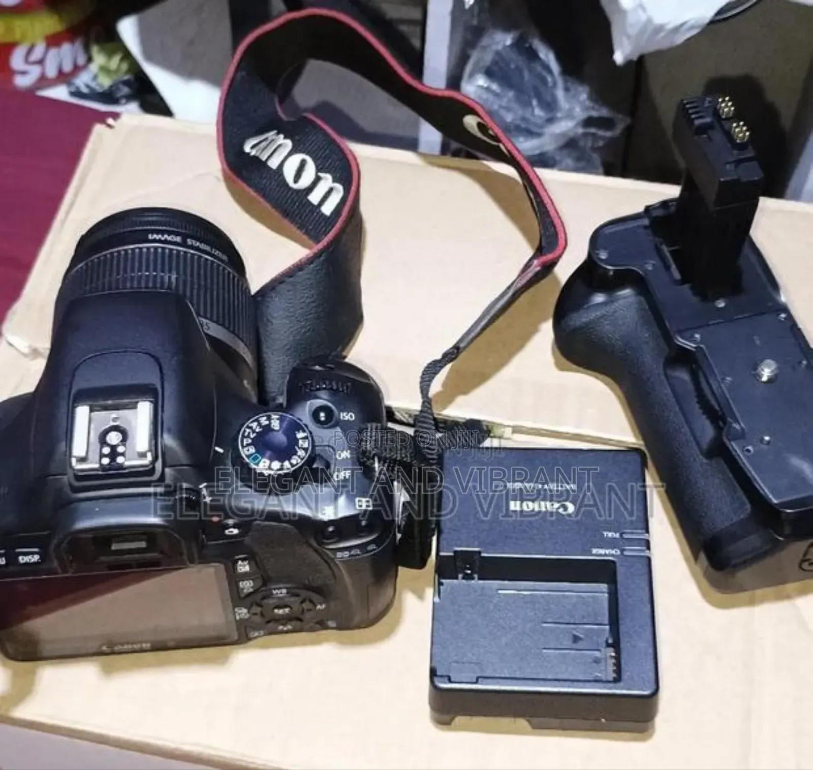 Canon Camera Eos Kiss X4 18mp Bundle