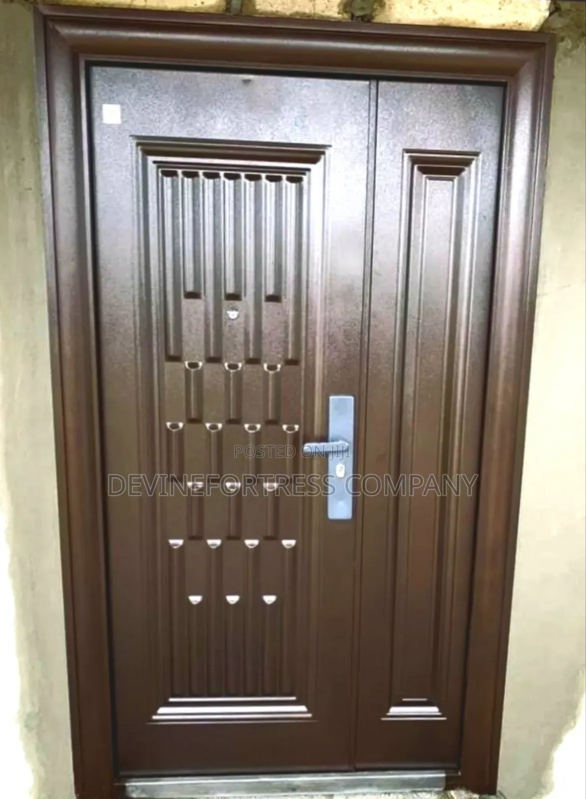 Quality Sed Single Door for All Weather Brown!!.