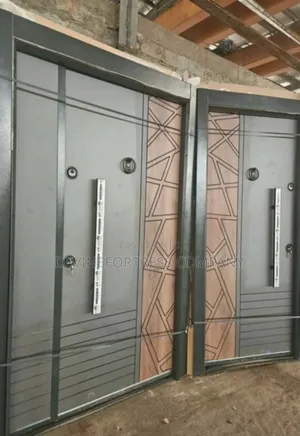 Quality Security Door Double Full Metal Heavy Duty Door