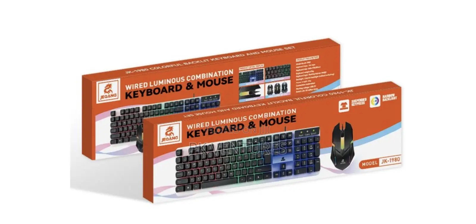 RGB Usb Keyboard and Mouse