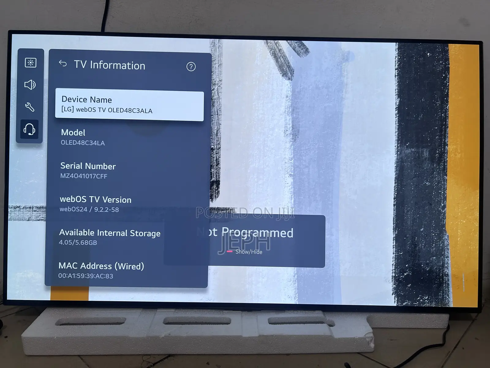Lg Oled Tv Cx 55”