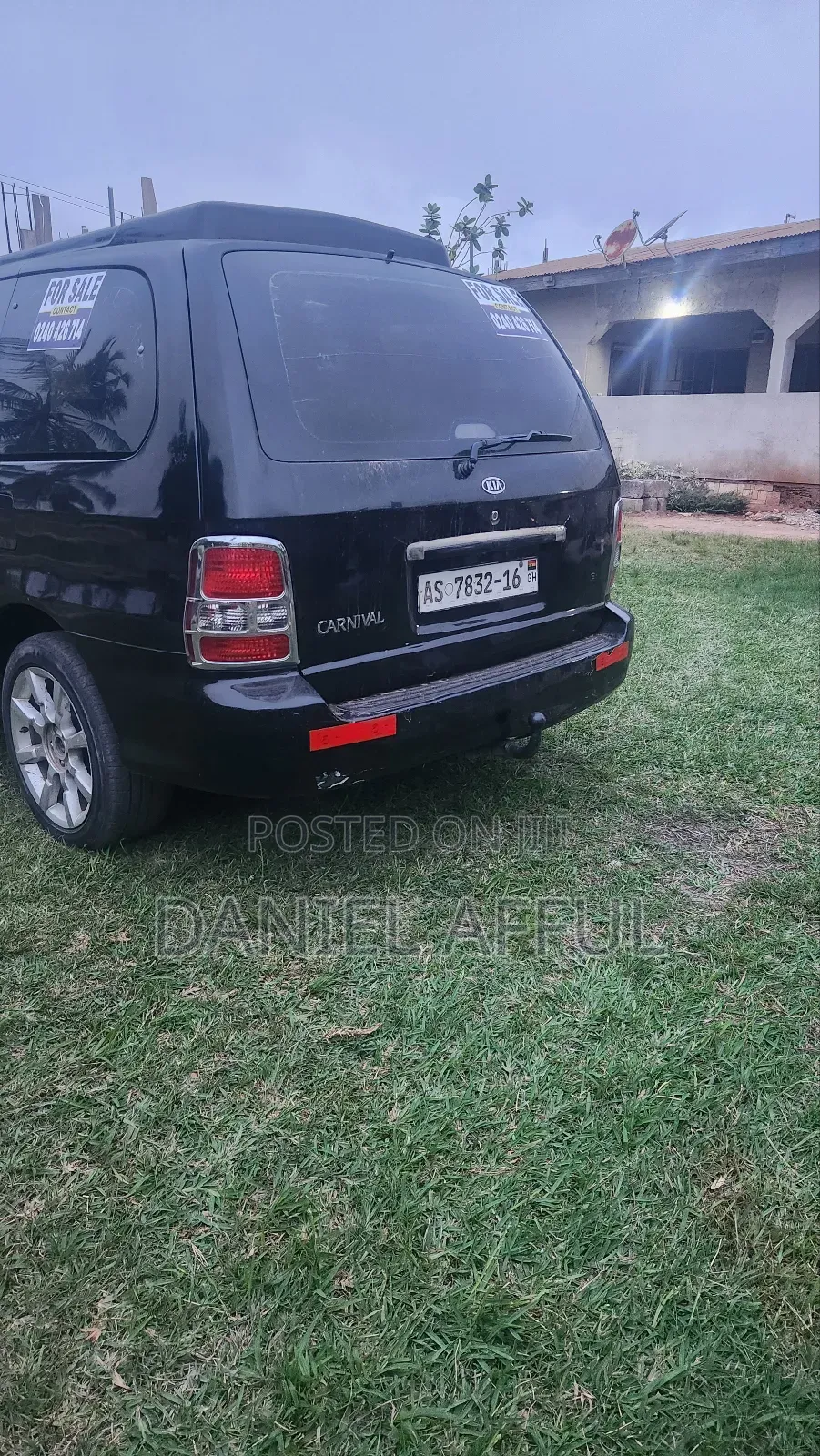 Kia Combi 2006 Black