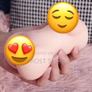 Silicone Male Masturbater Soft and Realistic Two Ways in Pussy/Anus