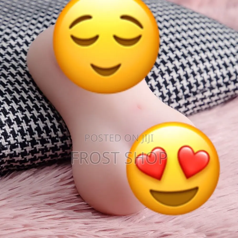 Silicone Male Masturbater Soft and Realistic Two Ways in Pussy/Anus