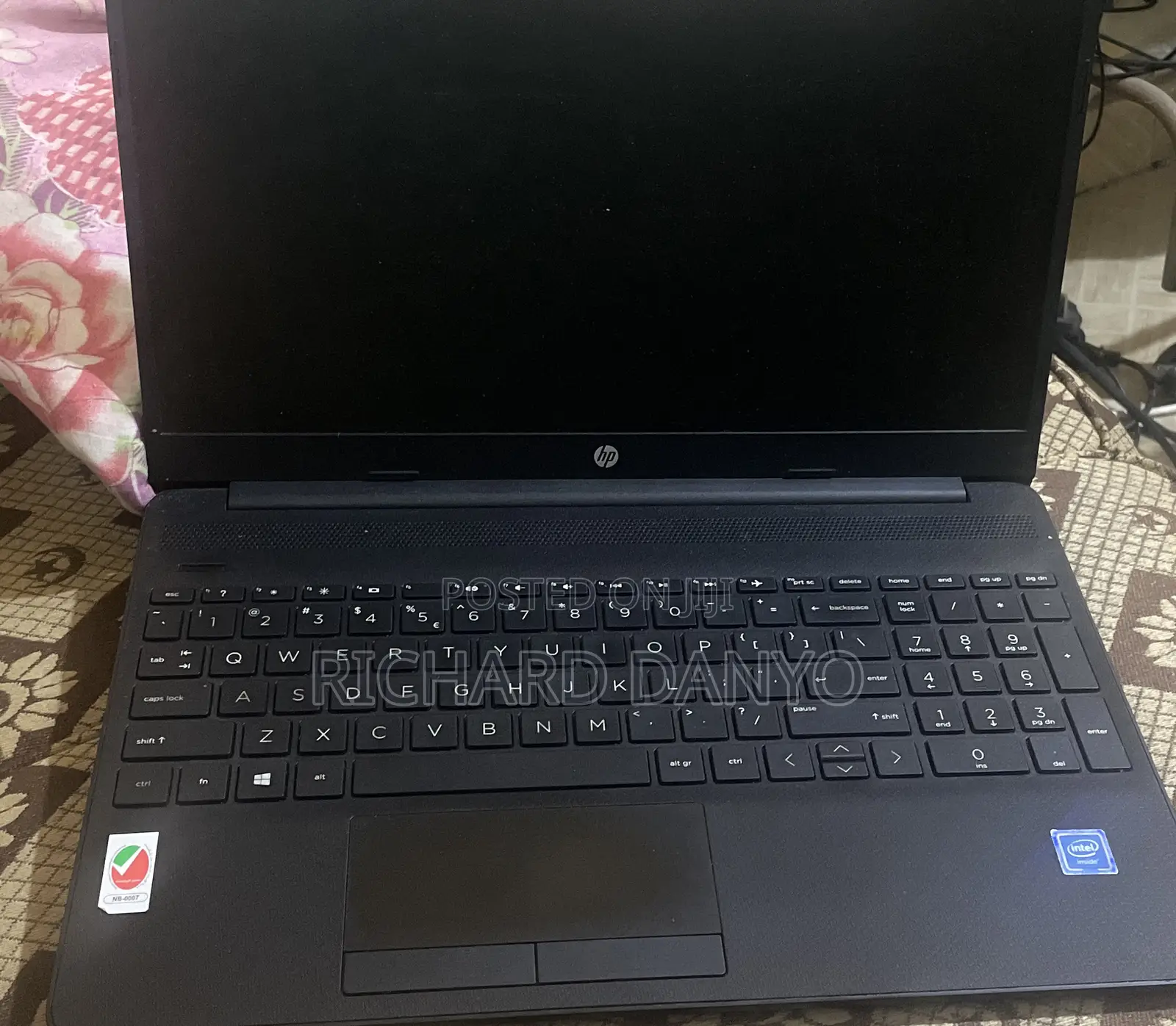 Laptop HP 15-Dw1197nia 4GB Intel HDD 500GB