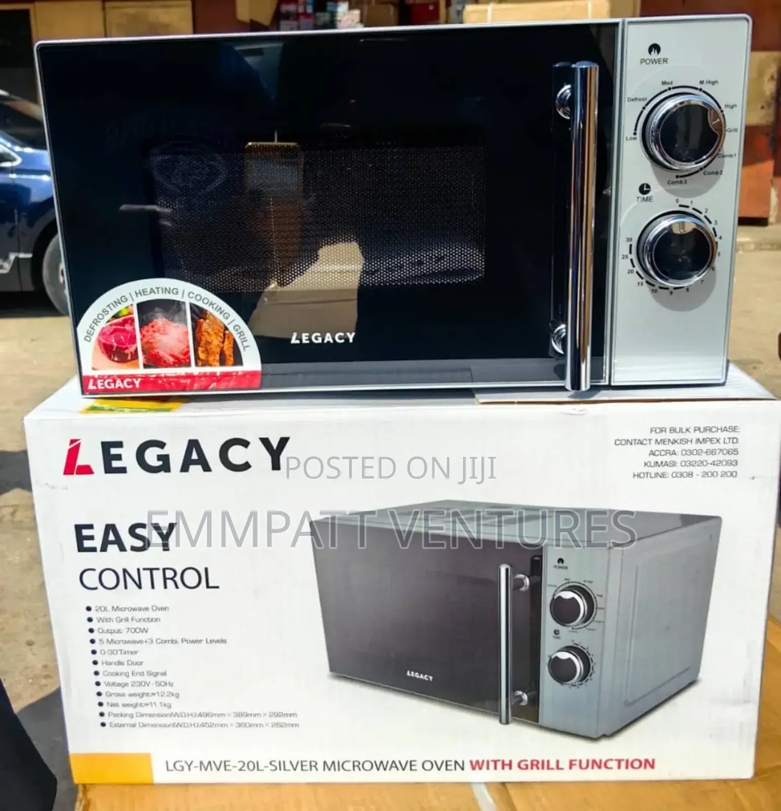 Legacy Easy Control Oven and Grill
