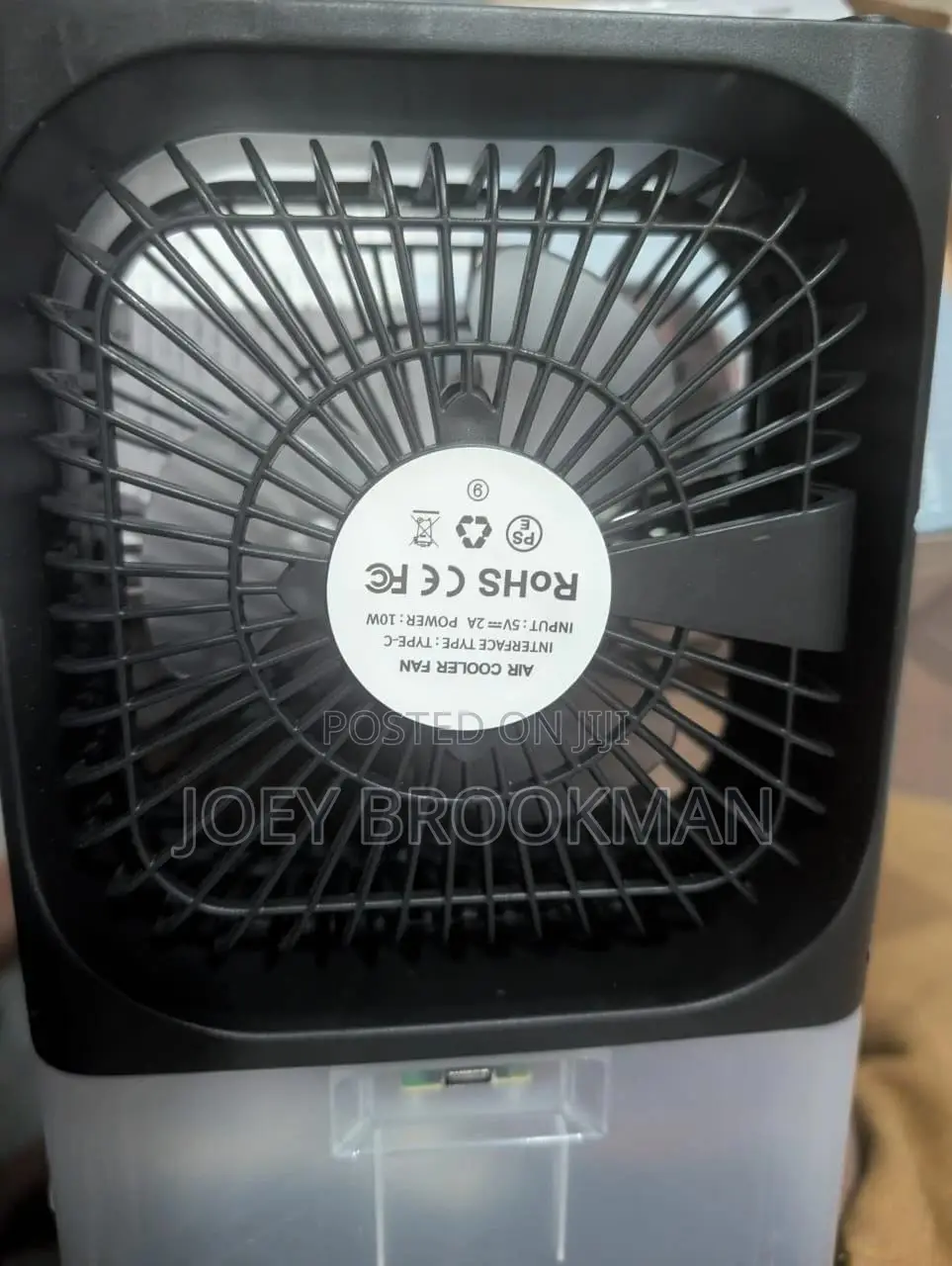 1pc Portable Water-Cooled Mist Fan