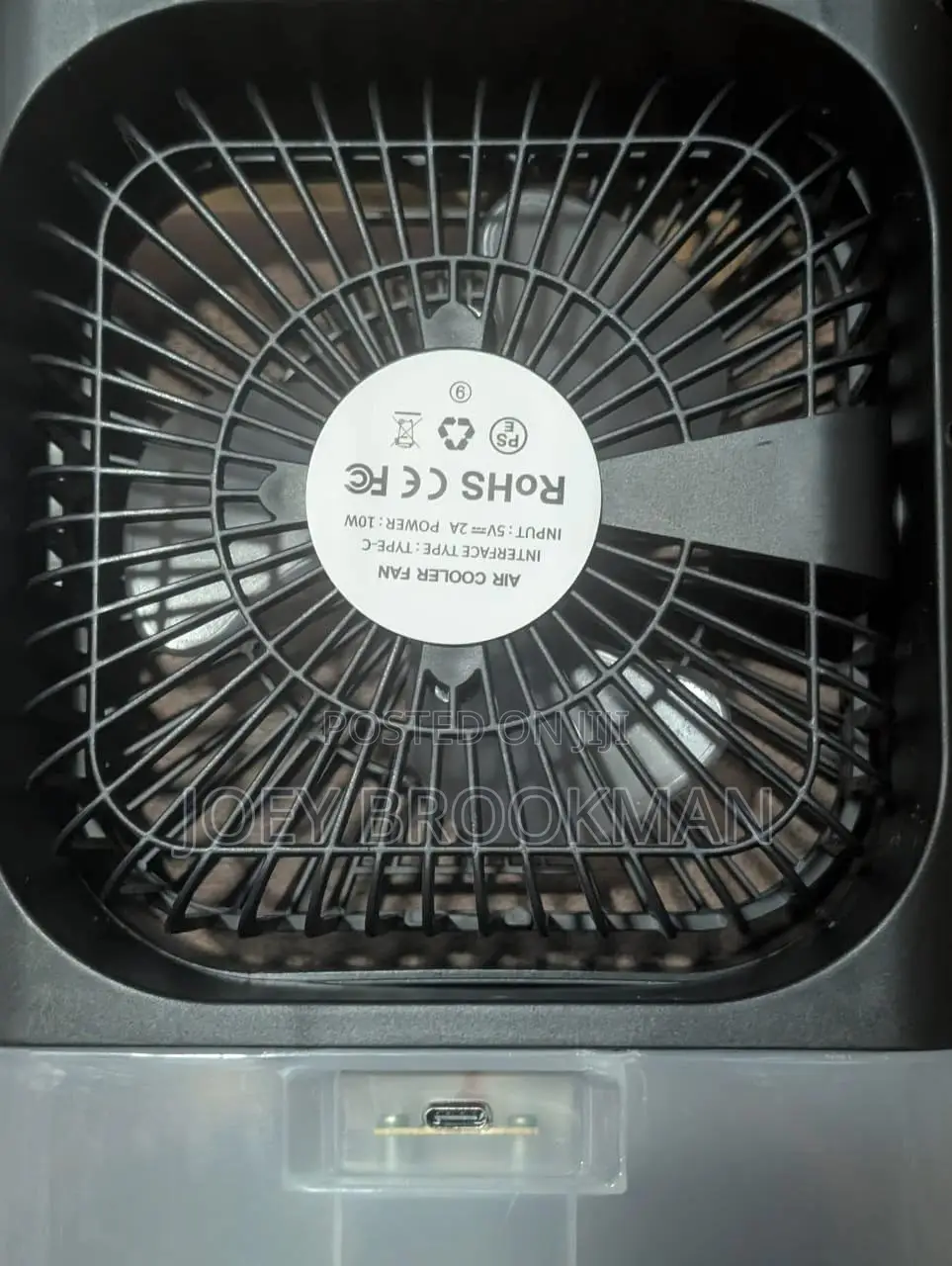1pc Portable Water-Cooled Mist Fan