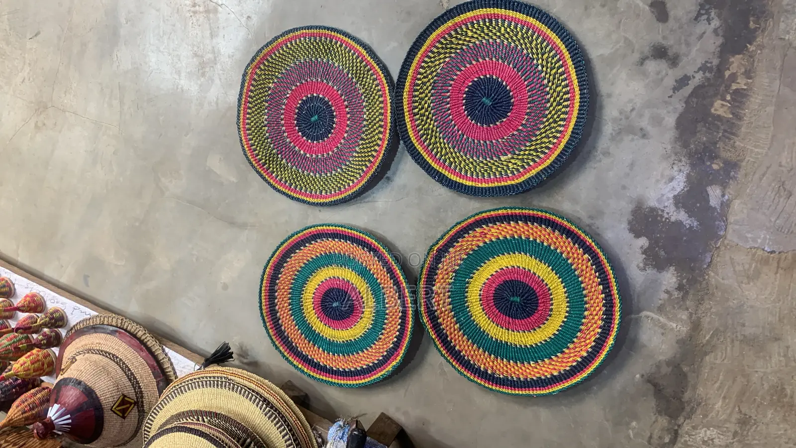 Placemat / Wall Decor / Fruit Basket (Straw Woven)