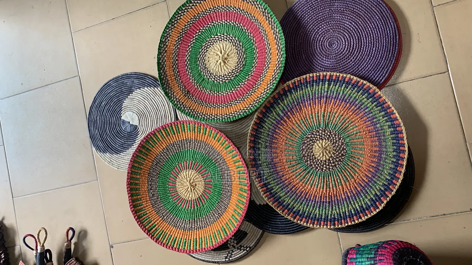 Placemat / Wall Decor / Fruit Basket (Straw Woven)