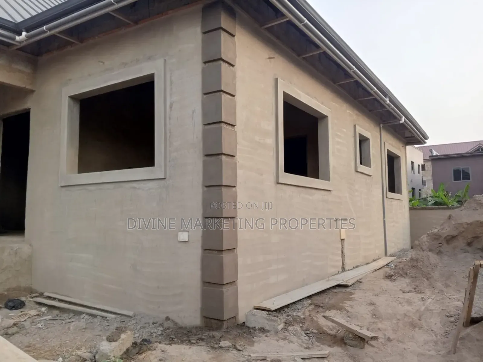 Titled Roofed 3master BRM House Near Acp Pokuase, Accra