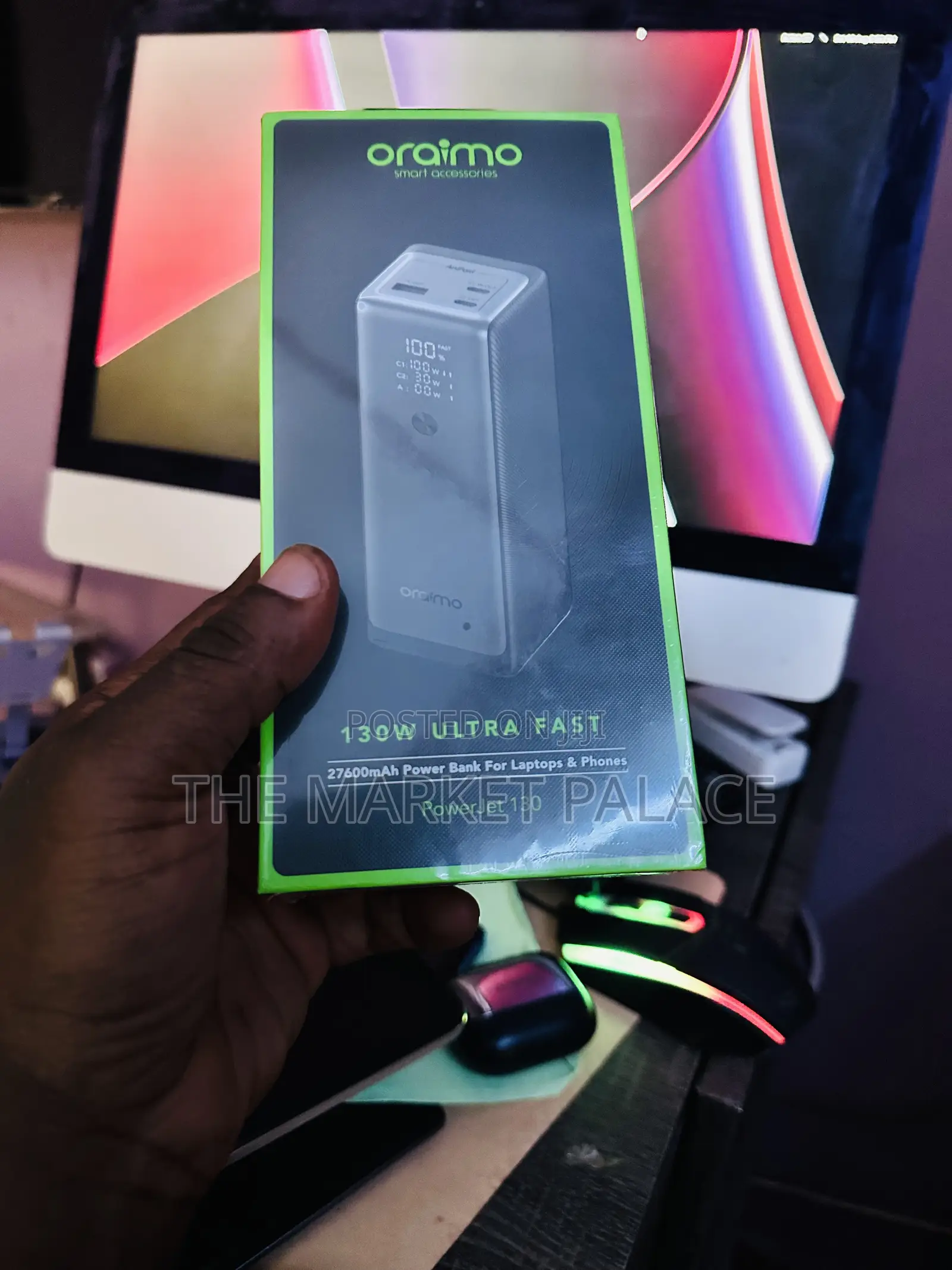 Oraimo 130w Ultra Fast Power Bank