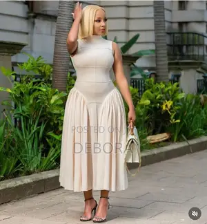 Long Elegant Dress for Outdoor or Party