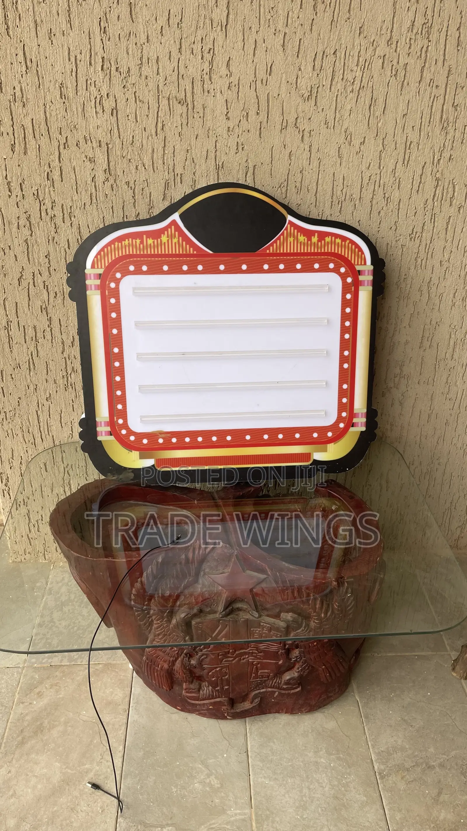 1 Used Led Letter Bottle Presenter For Sale
