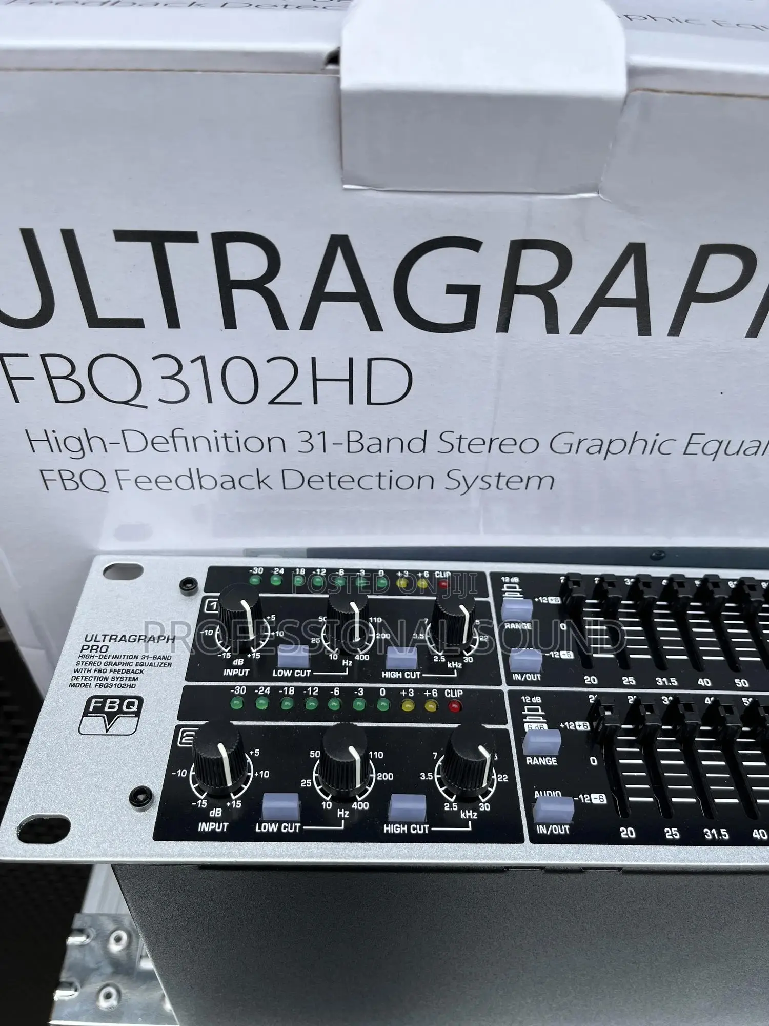 31 Band Stereo Graphic Equalizer