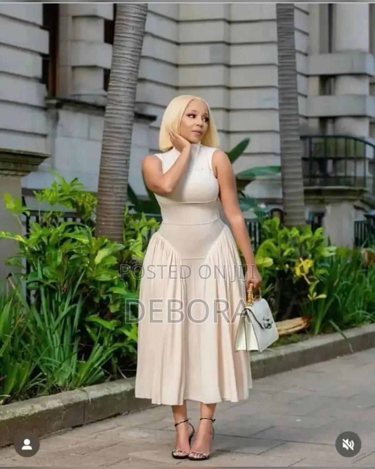 Long Elegant Dress for Outdoor or Party