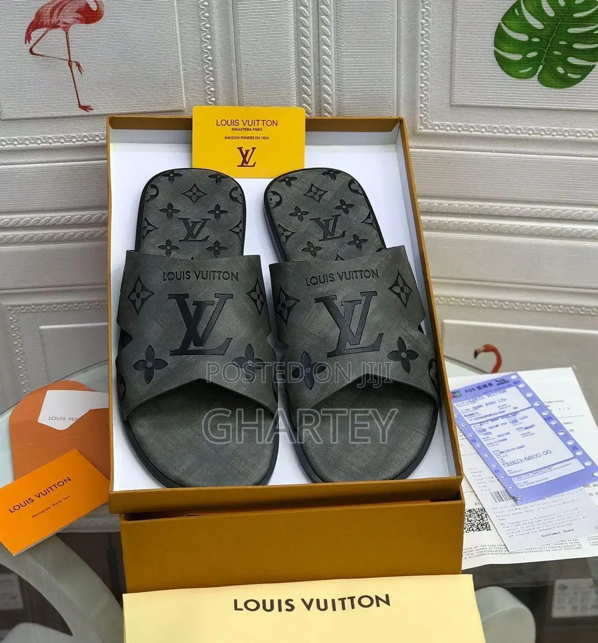 Louis Vuitton Men’S Quality Slides.
