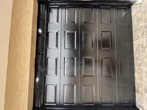 Canadian Black Coated Garage Door All Colors Available and Sizes