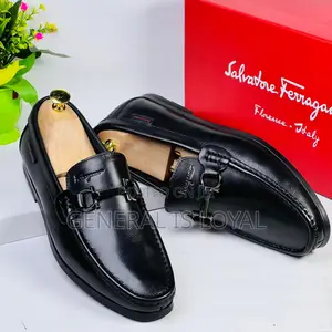 Salvatore Ferragamo Leather Men Loafers