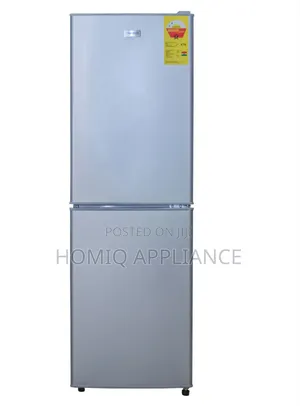 Nasco 158ltr Bottom Freezer Refrigerator With Adjustable Shelves in It